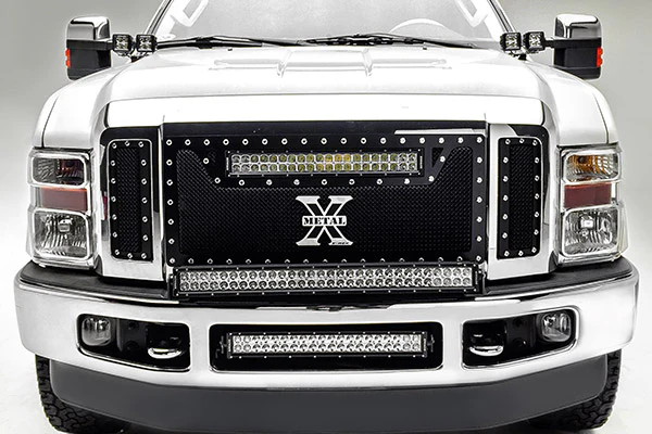 (08-10) Ford F250/F350 - 30" Double Row Curved Bumper Mount Kit - Image 2