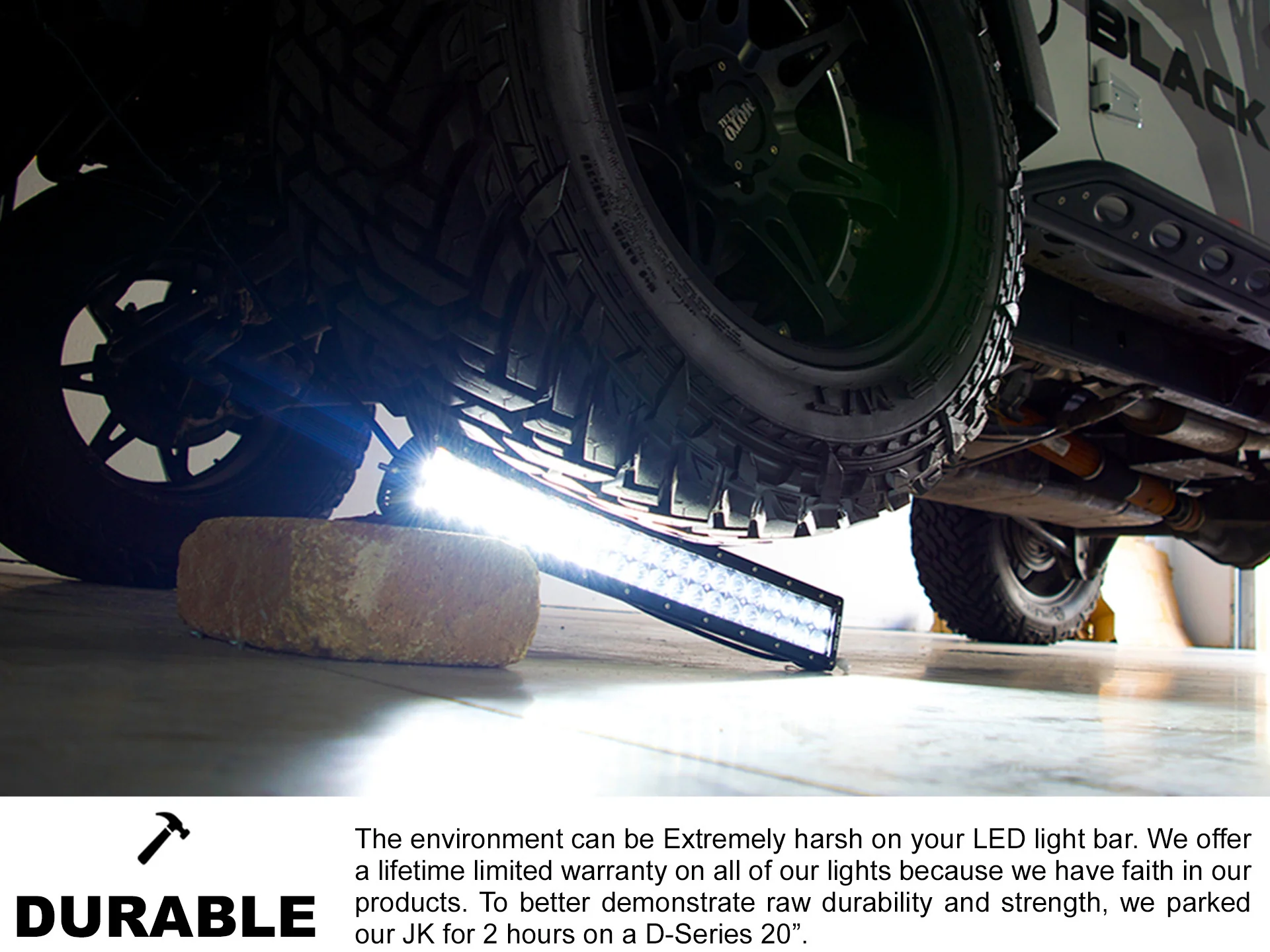 20 Inch LED Light Bar – Single Row | Spot, Flood, or Combo Optics | Pro Series 3.0 (60W / 100W) - Image 6