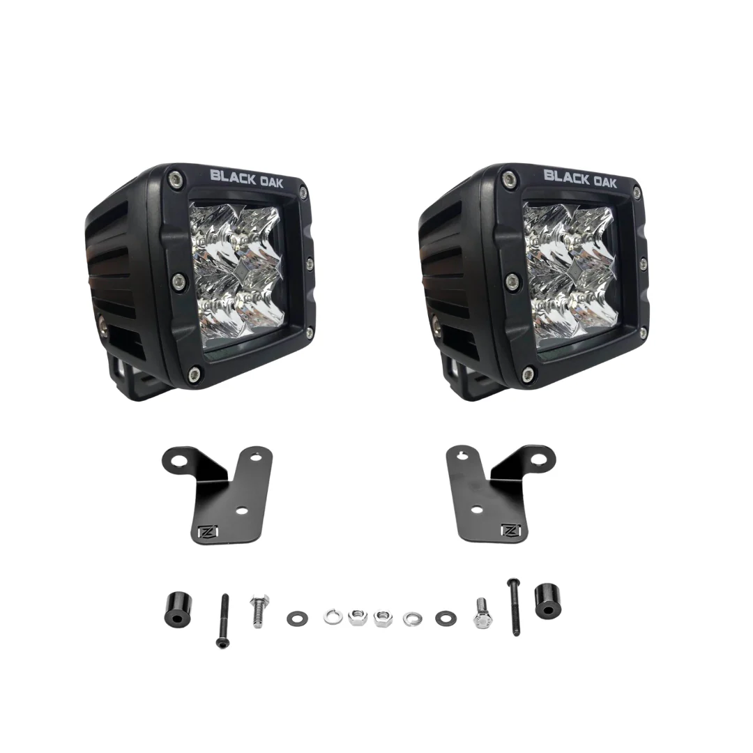 2018-2020 Jeep JL (2) Pod Lower A Piller Light Kit - Image 2