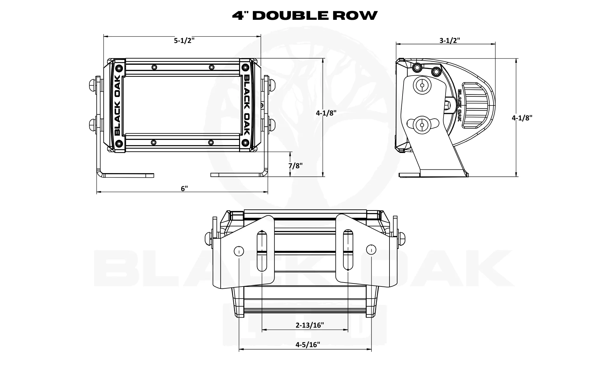4 Inch Double Row LED Light Bar – Pro Series 3.0 | Spot or Flood (40W) - Image 7