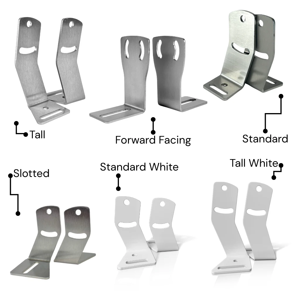 Double Row Light Bar - Mounting Brackets - Image 2