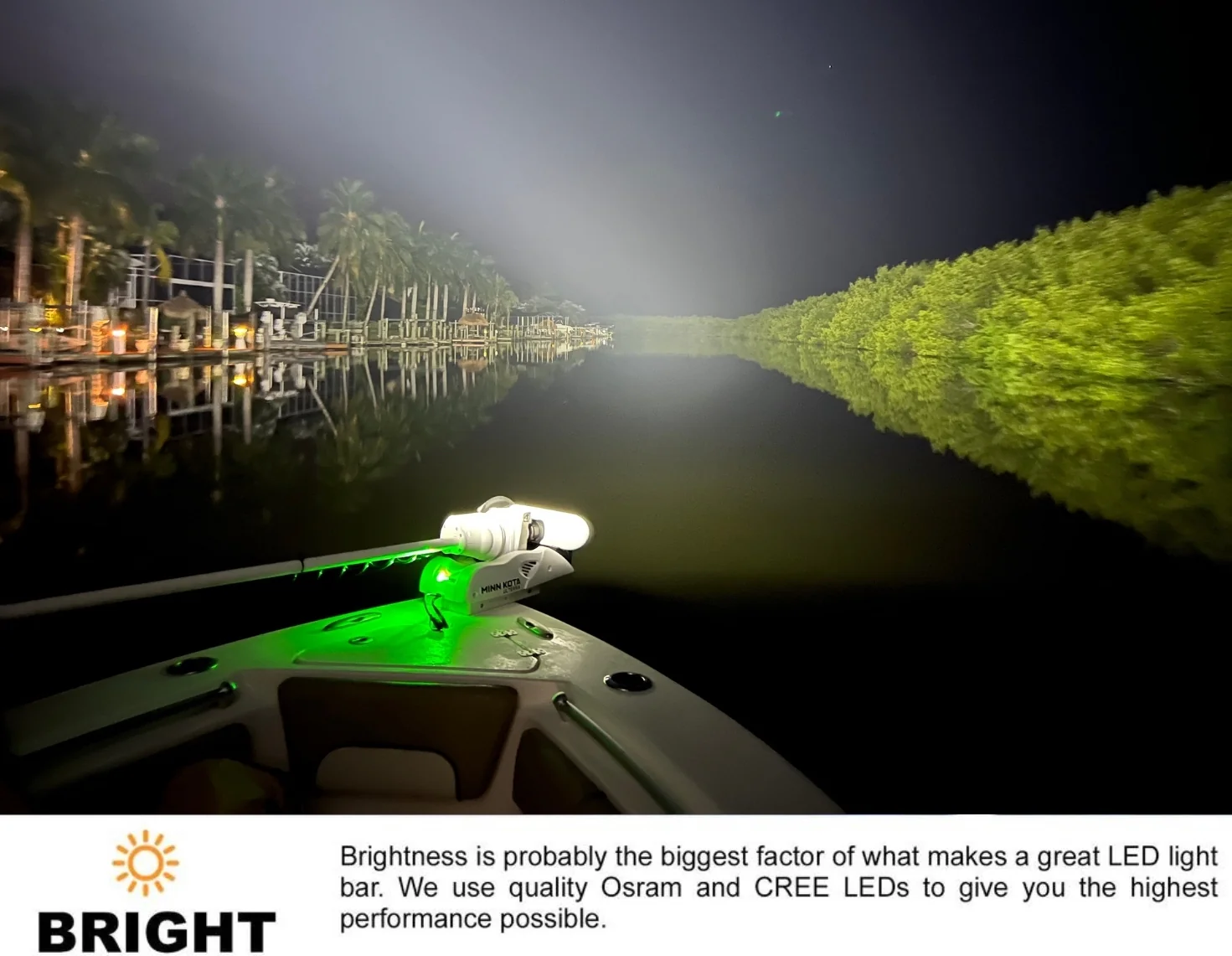 30" Marine LED Light Bar Kit - Bow and Spreader - Black Oak LED Pro Series 3.0 - Image 4