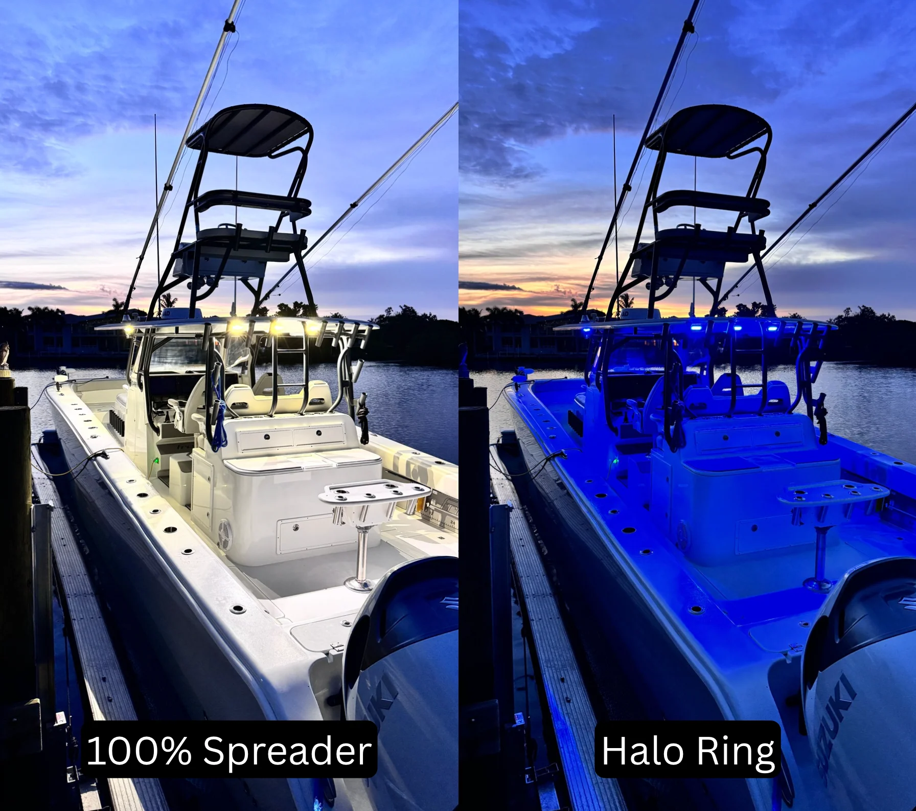Marine Low Pro LED Spreader Light Kit - Image 5