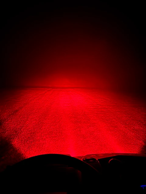 10 Inch Red Predator Hunting LED Light Bar – Double Row | Combo Optics | Pro Series 3.0 (60W) - Image 3
