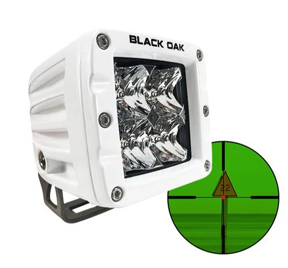 2 Inch 850nm Infrared IR Marine POD Light - Black Oak LED Pro Series 3.0
