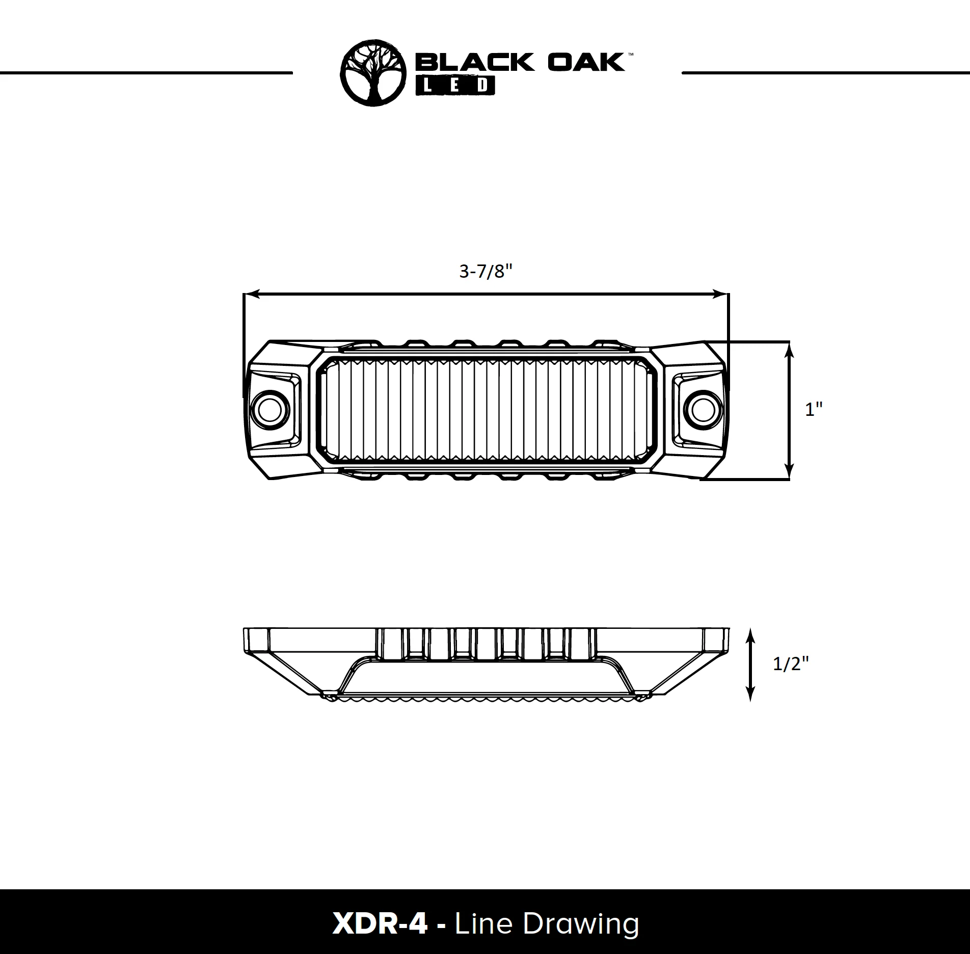 New - XDR-4 Emergency Strobe Light - LED Warning Light - Image 4