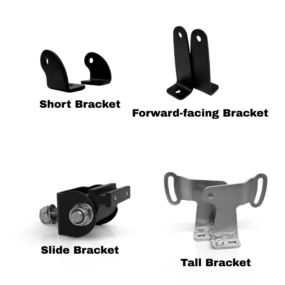 Single Row Light Bar - Mounting Brackets - Image 2